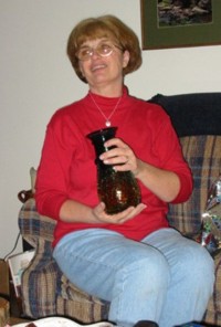 Mom got a vase for Christmas Mom got a vase for Christmas