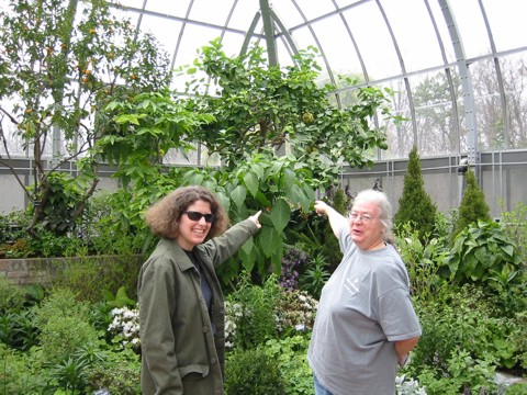 Me and Susan at the conservatory Me and Susan at the conservatory