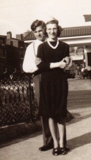 Grandmom and Popbo, before their wedding