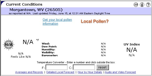 Nothing Applicable here